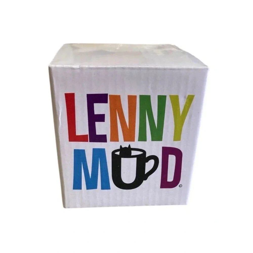 NIB Lenny Mud Purr Some Sugar on Me Cat Sugar Bowl Discontinued